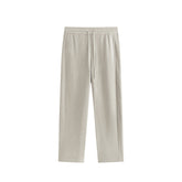 Men's Textured Straight-Leg Sweatpants